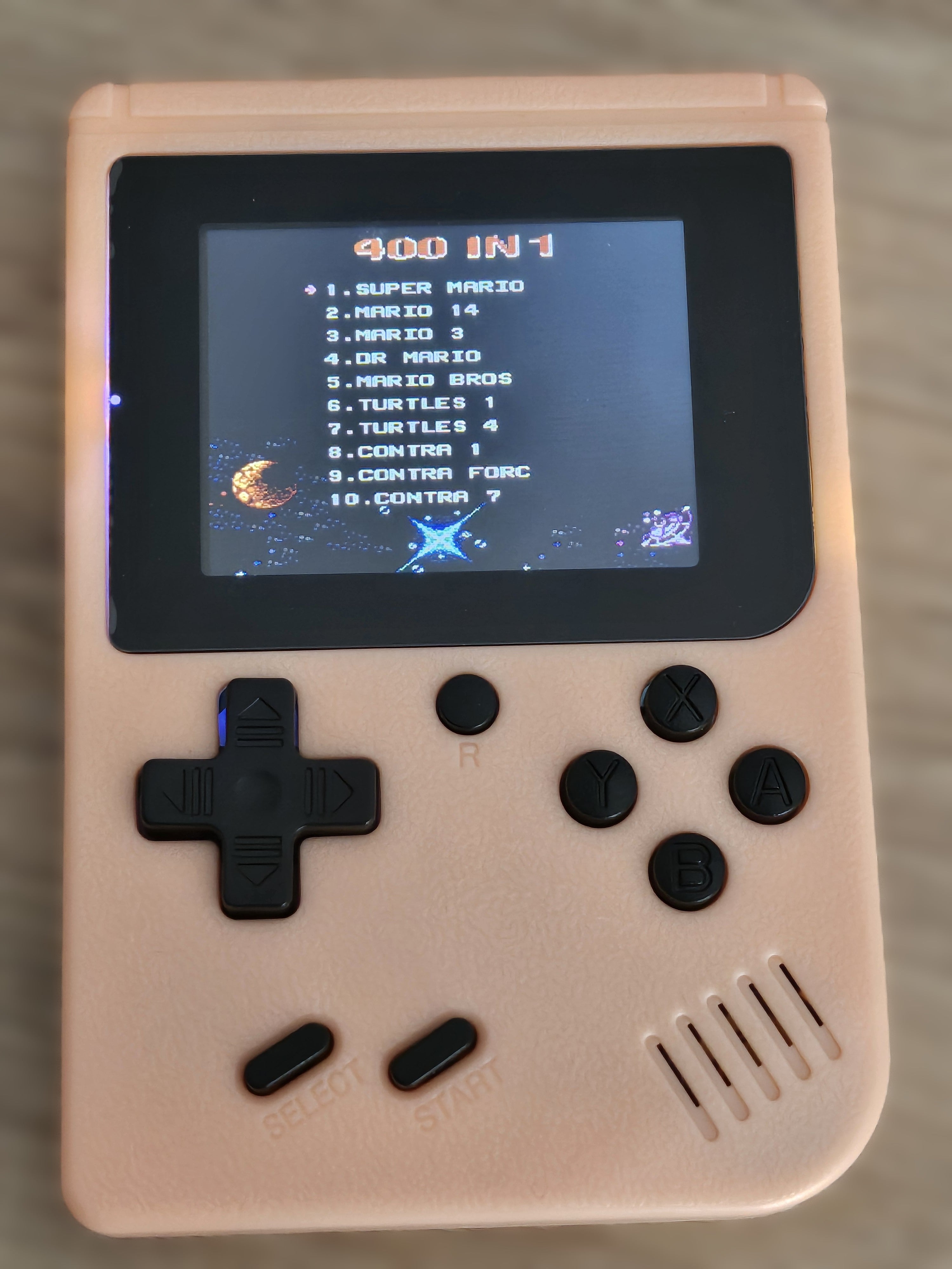 CONSOLE DE JEUX 400 EN 1