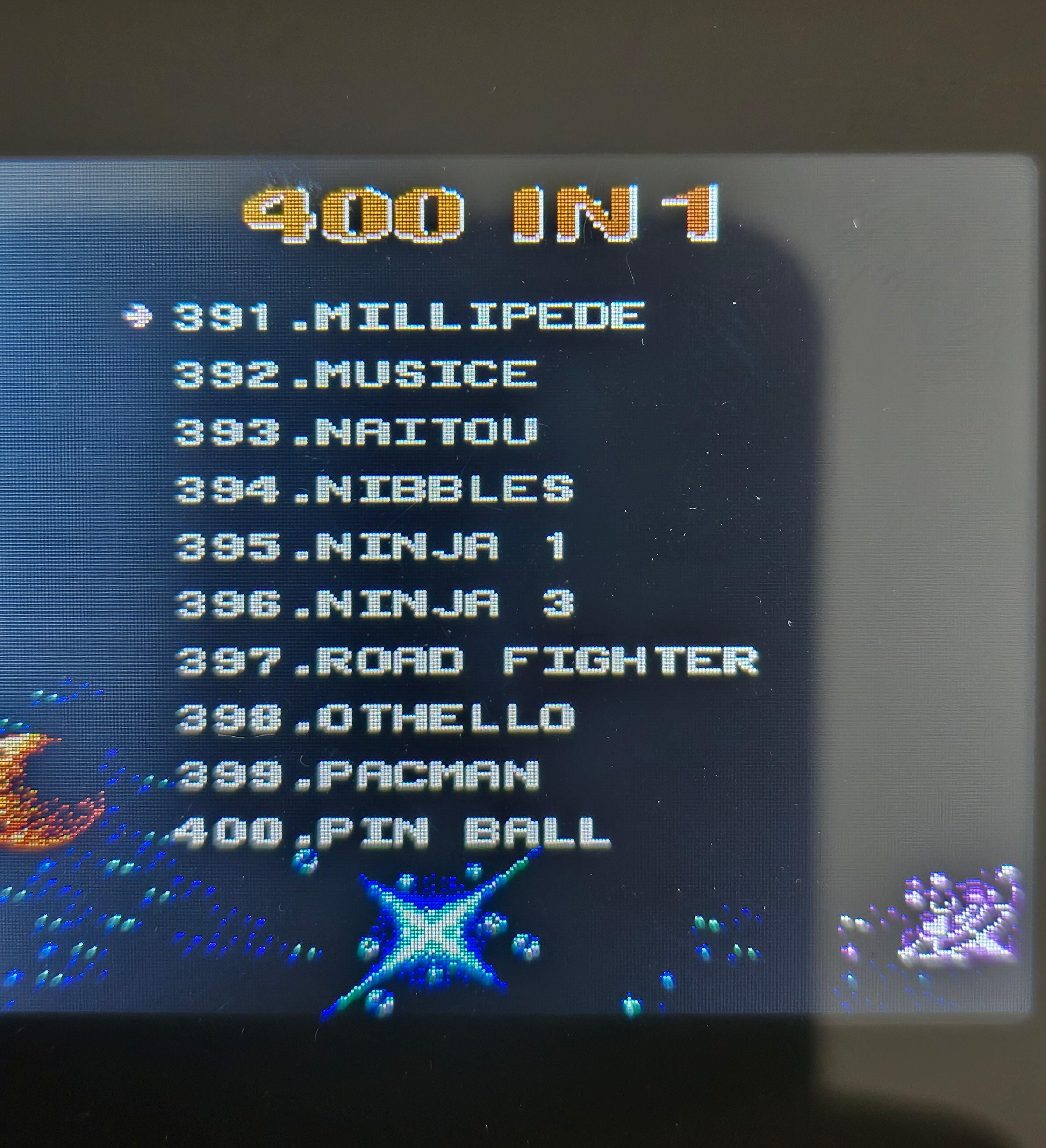 CONSOLE DE JEUX 400 EN 1