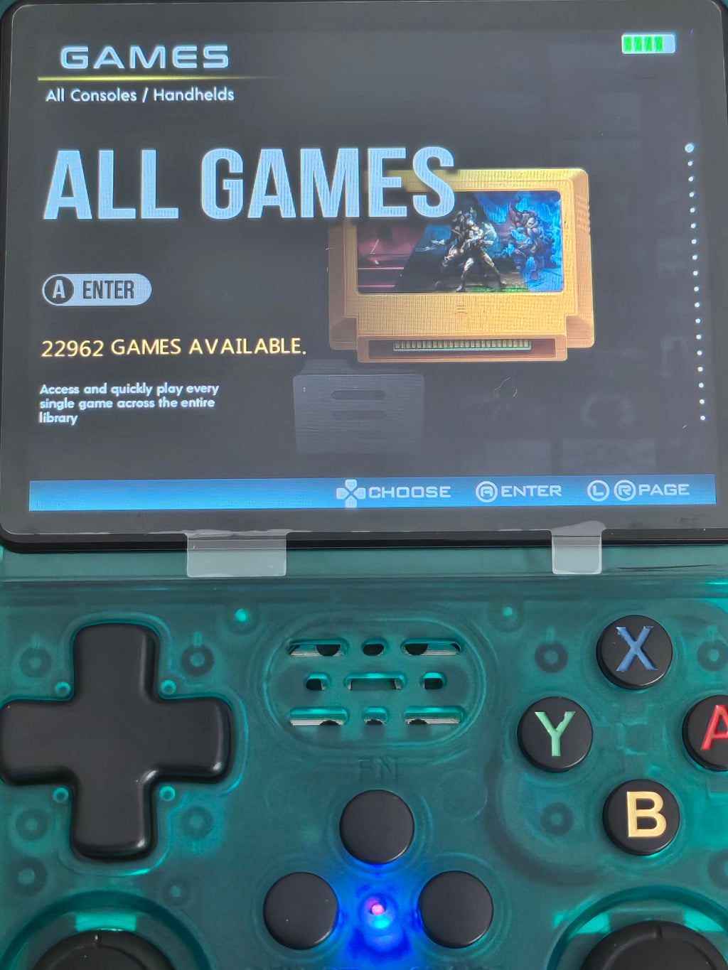 Console portable R36S HD 22962 jeux