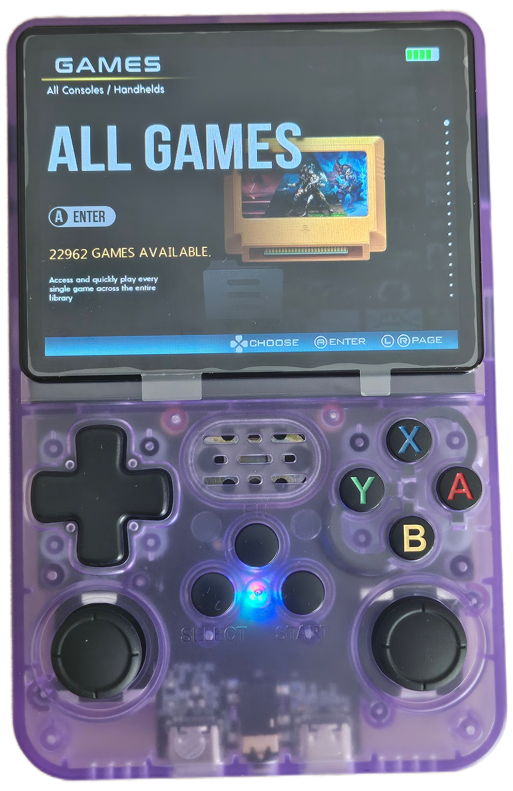 Console portable R36S HD 22962 jeux