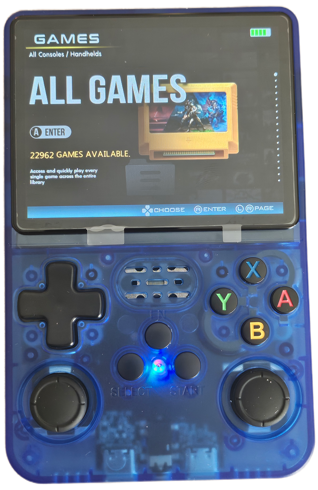 Console portable R36S HD 22962 jeux