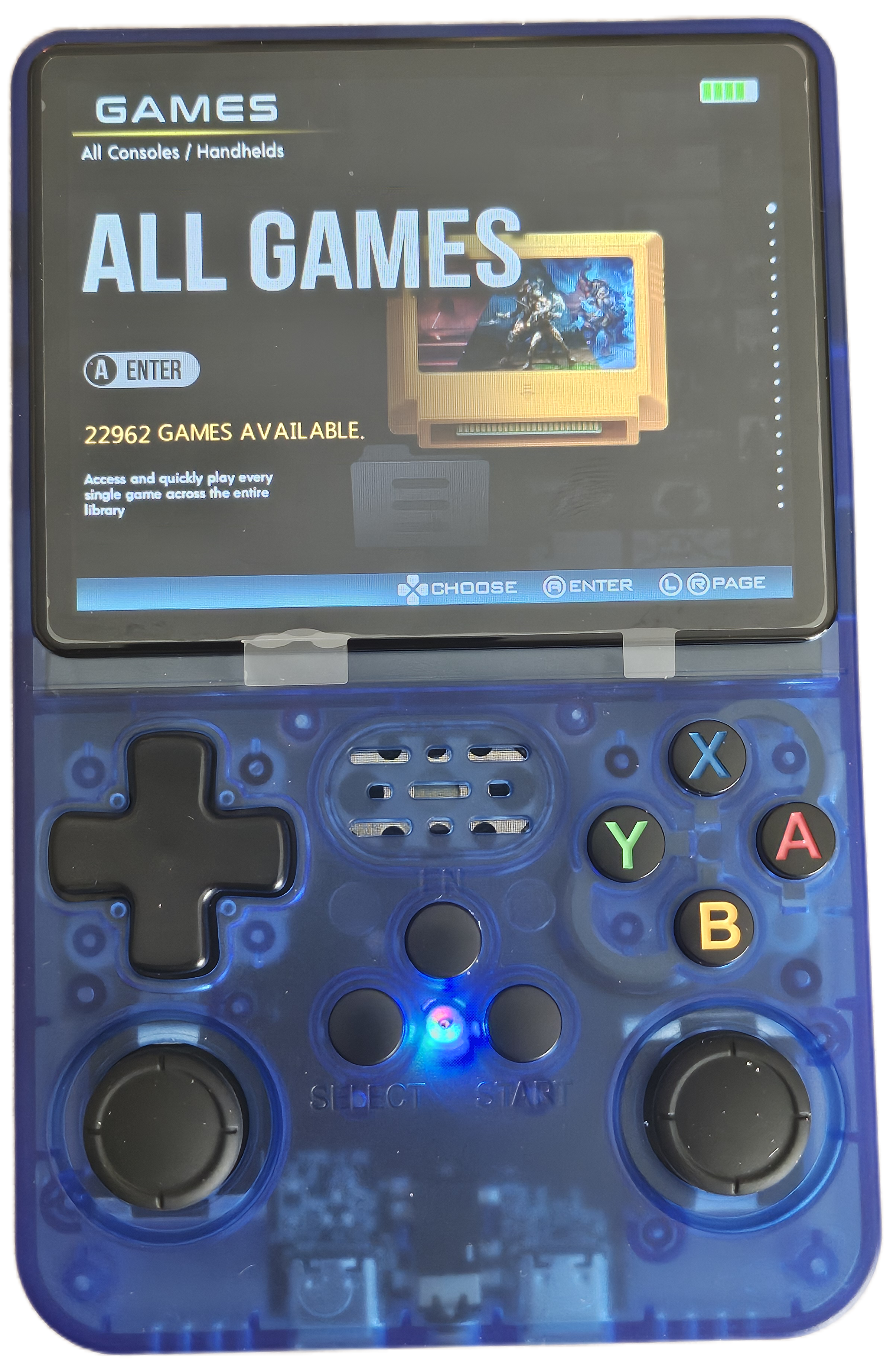 Console portable R36S HD 22962 jeux