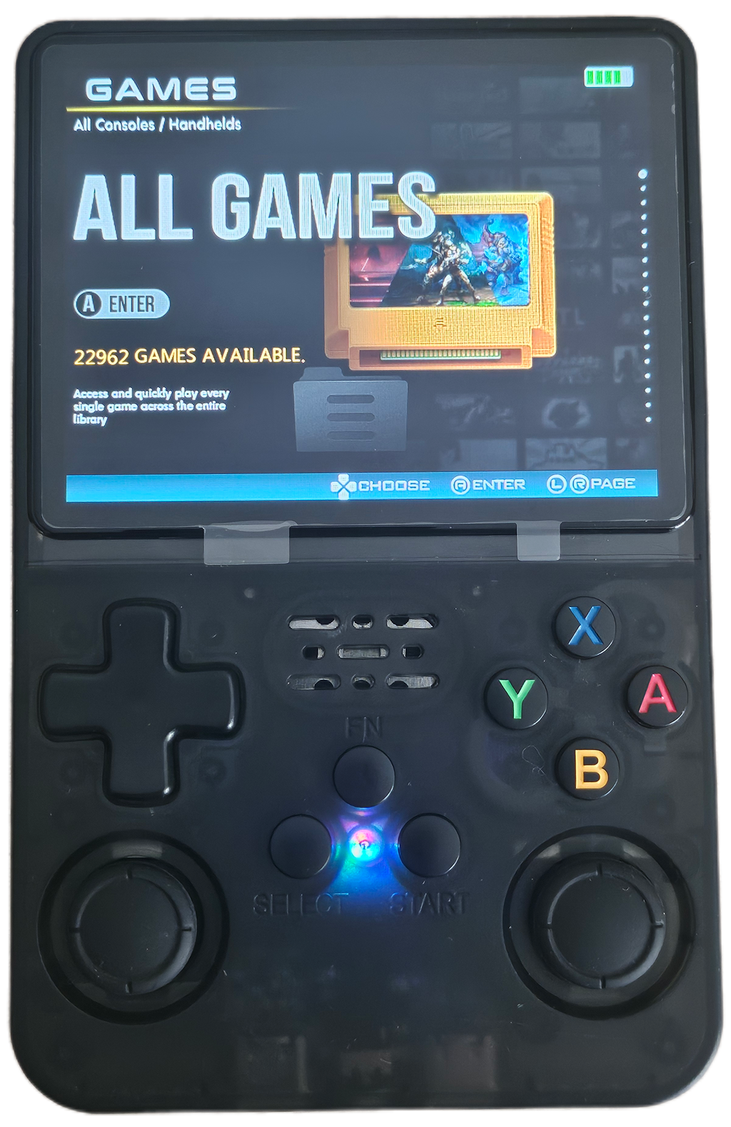 Console portable R36S HD 22962 jeux