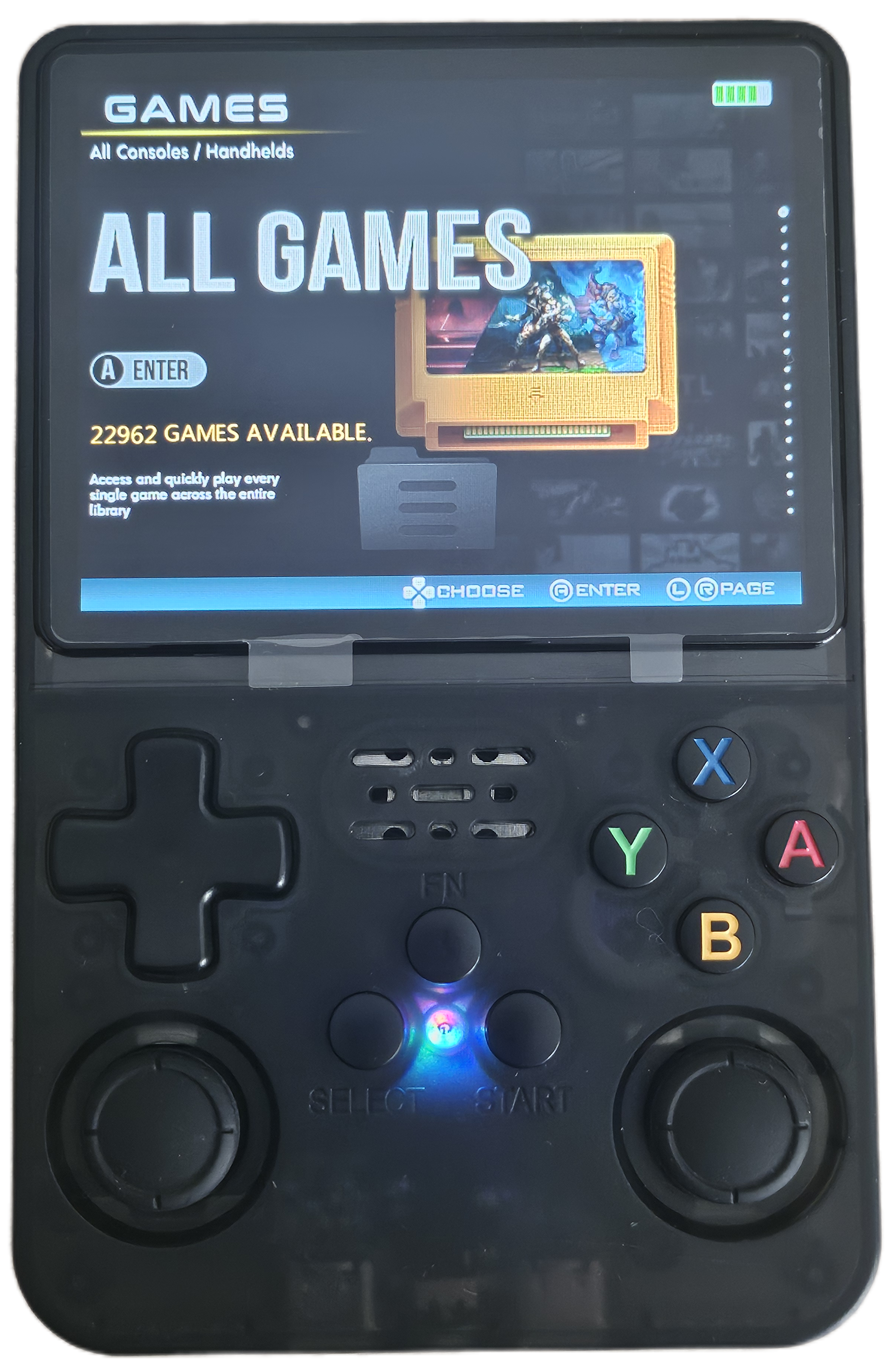 Console portable R36S HD 22962 jeux