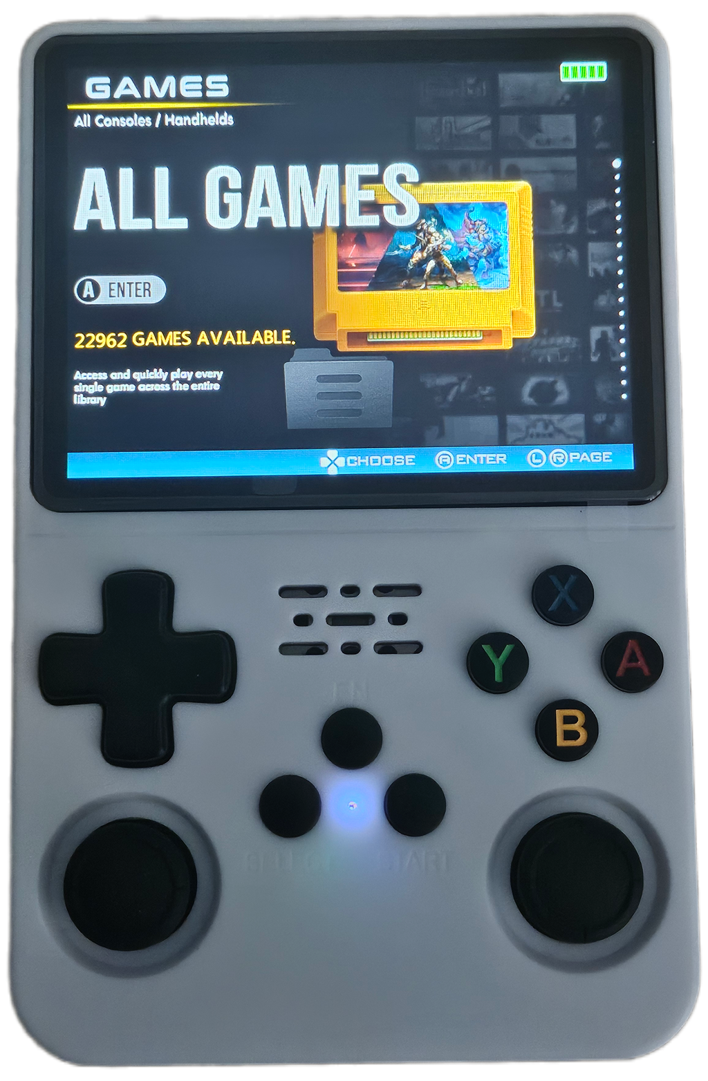 Console portable R36S HD 22962 jeux