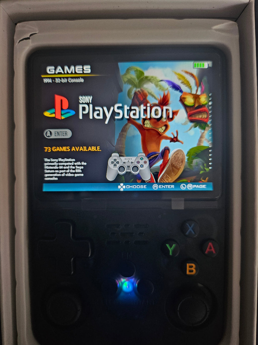 Console portable R36S HD 22962 jeux