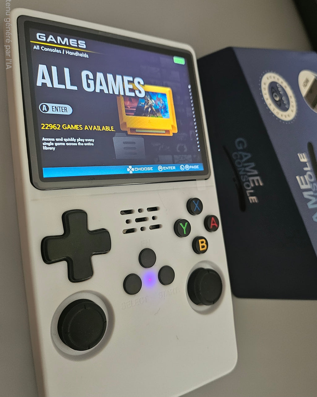 Console portable R36S HD 22962 jeux