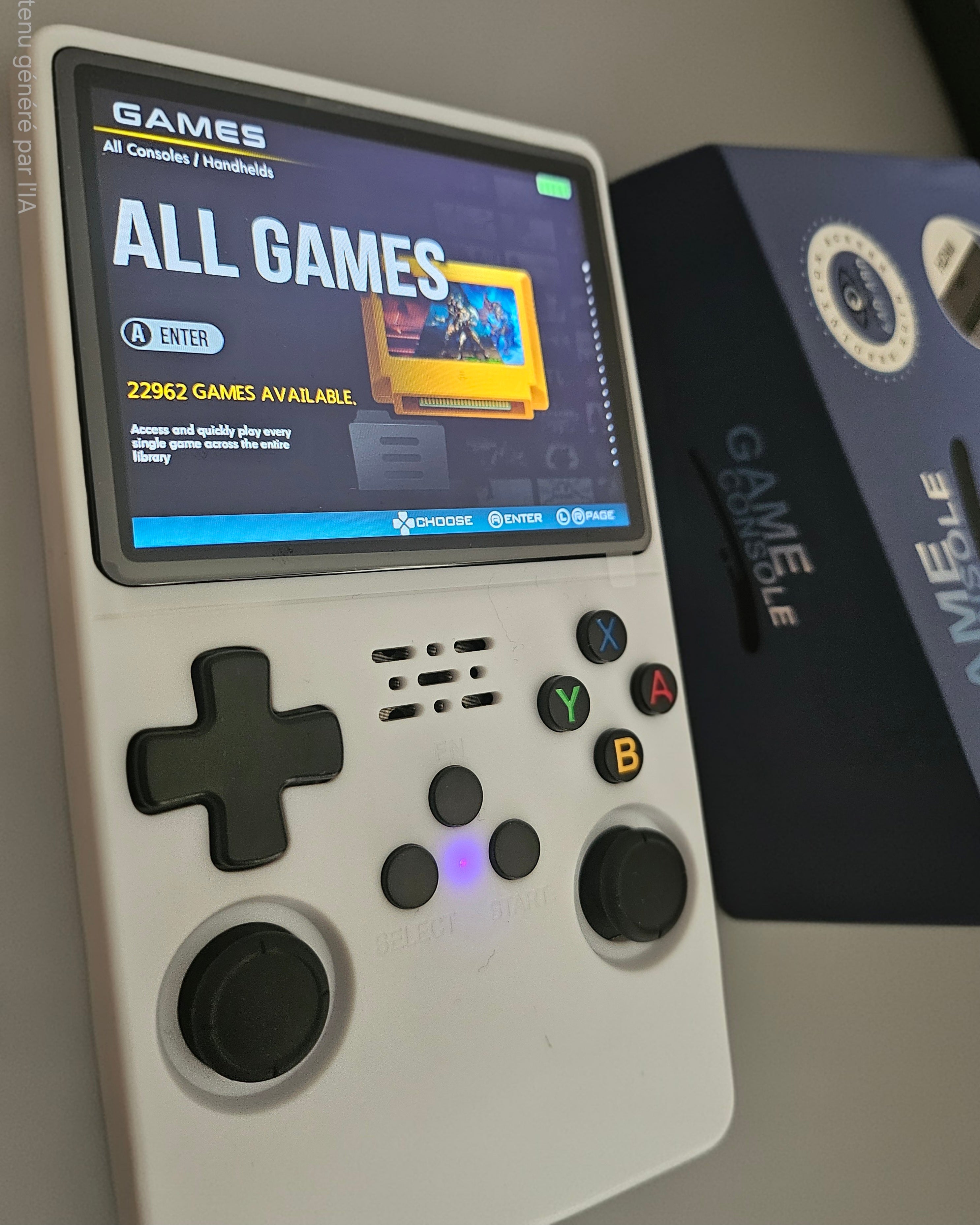 Console portable R36S HD 22962 jeux