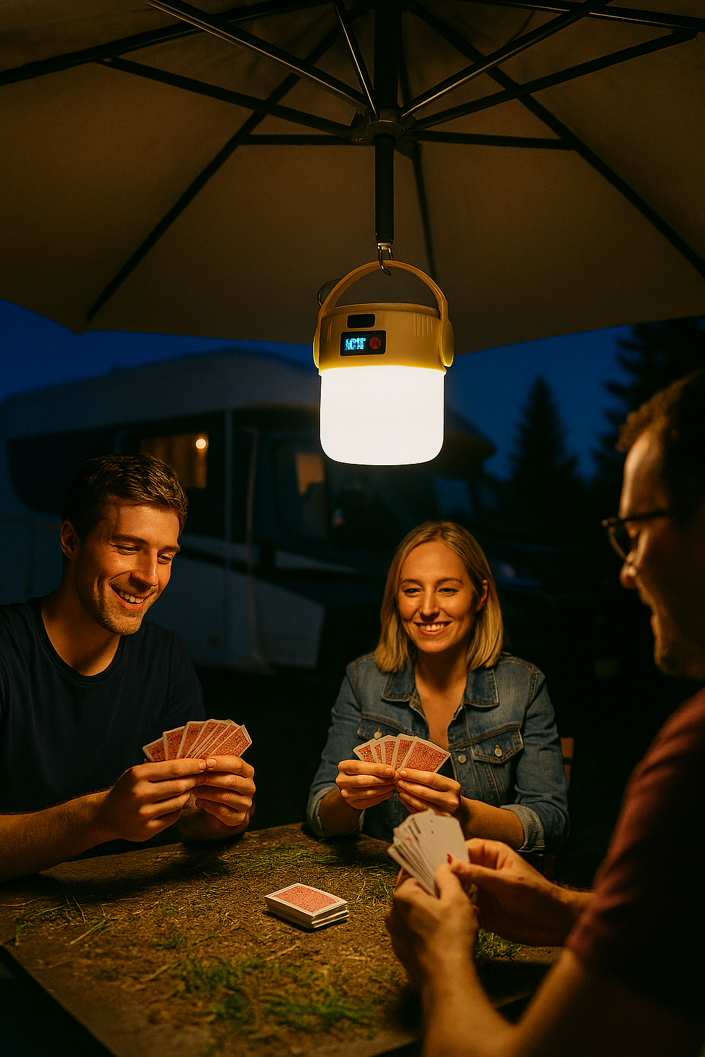 Lanterne Led sans fil Recharge Solaire ou Type-c