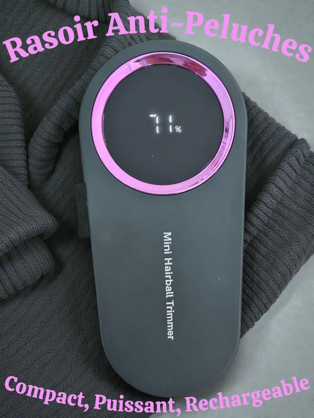 Rasoir Anti Bouloche Rechargeable sans Fil